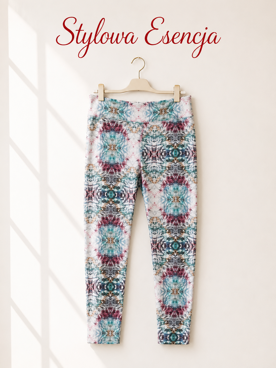 Legginsy sportowe we wzory | Souluxe | UK 12 / EUR 40