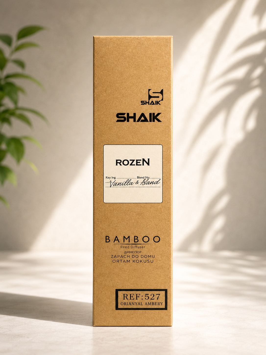 Dyfuzor zapachowy SHAIK Rozen Vanilla & Sand – orientalno-ambrowy ✨🤎