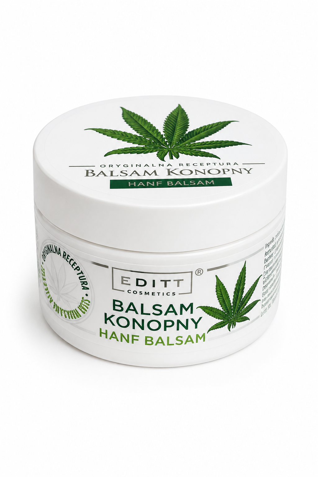 Balsam konopny EDITT Cosmetics – pielęgnacja skóry 🌿🤍