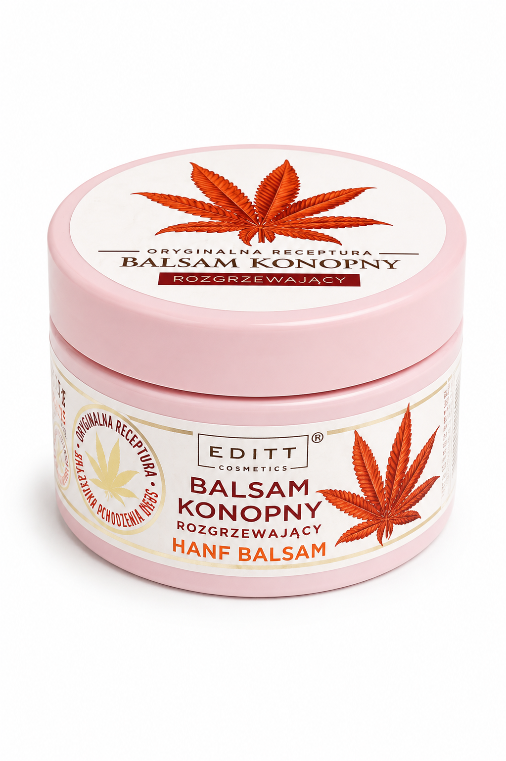Rozgrzewający balsam konopny EDITT Cosmetics 🌿🔥