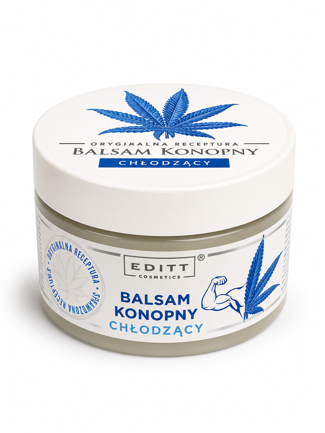 Chłodzący balsam konopny EDITT Cosmetics 🌿❄️