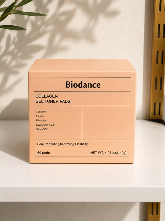 Płatki tonizujące Biodance Collagen Gel Toner Pads – 60 szt. 🍑✨