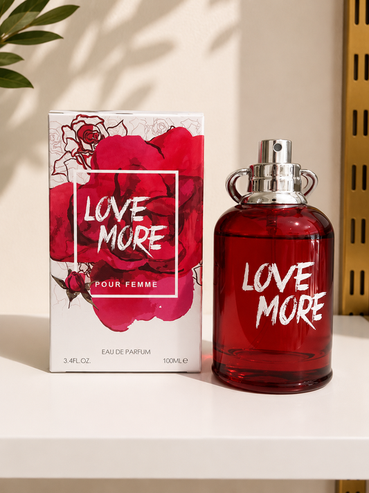 Woda perfumowana Love More Pour Femme – 100 ml ❤️🌹✨