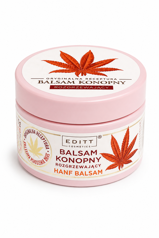 Rozgrzewający balsam konopny EDITT Cosmetics 🌿🔥