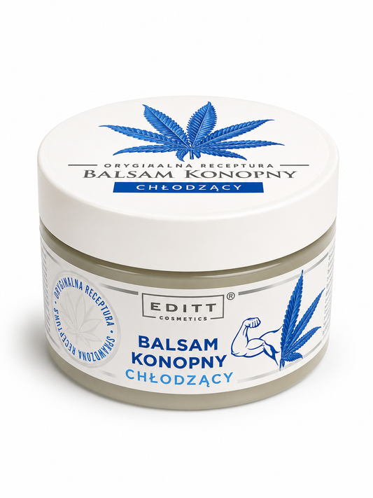 Chłodzący balsam konopny EDITT Cosmetics 🌿❄️